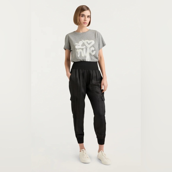 Cinq a Sept Giles Pant in Black - Picture 1 of 17